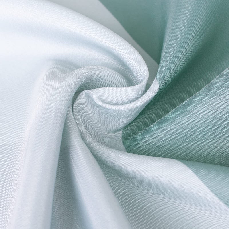 Sunlit Designer Shower Curtain, Popular Shower Curtain, Ombre Dark Green Fabric Shower Curtains for Bathroom Decor, Contemporary Bathroom Curtains, Dark Green - Image 5